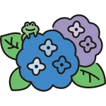 Hydrangea SVG Icon